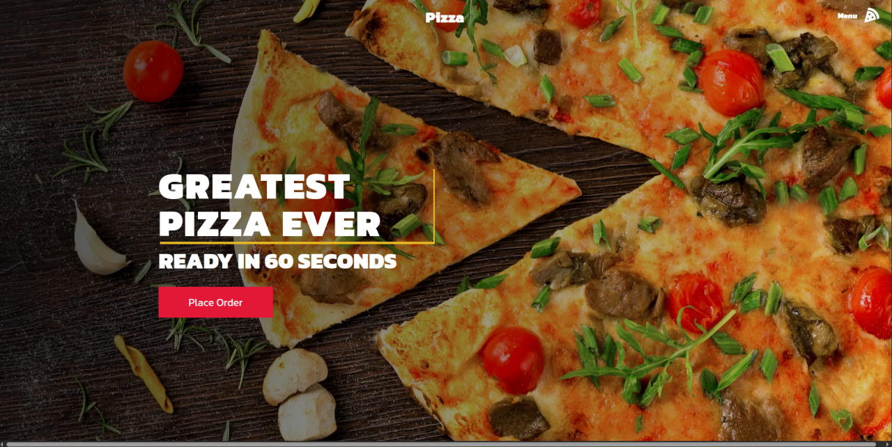 Pizza Website